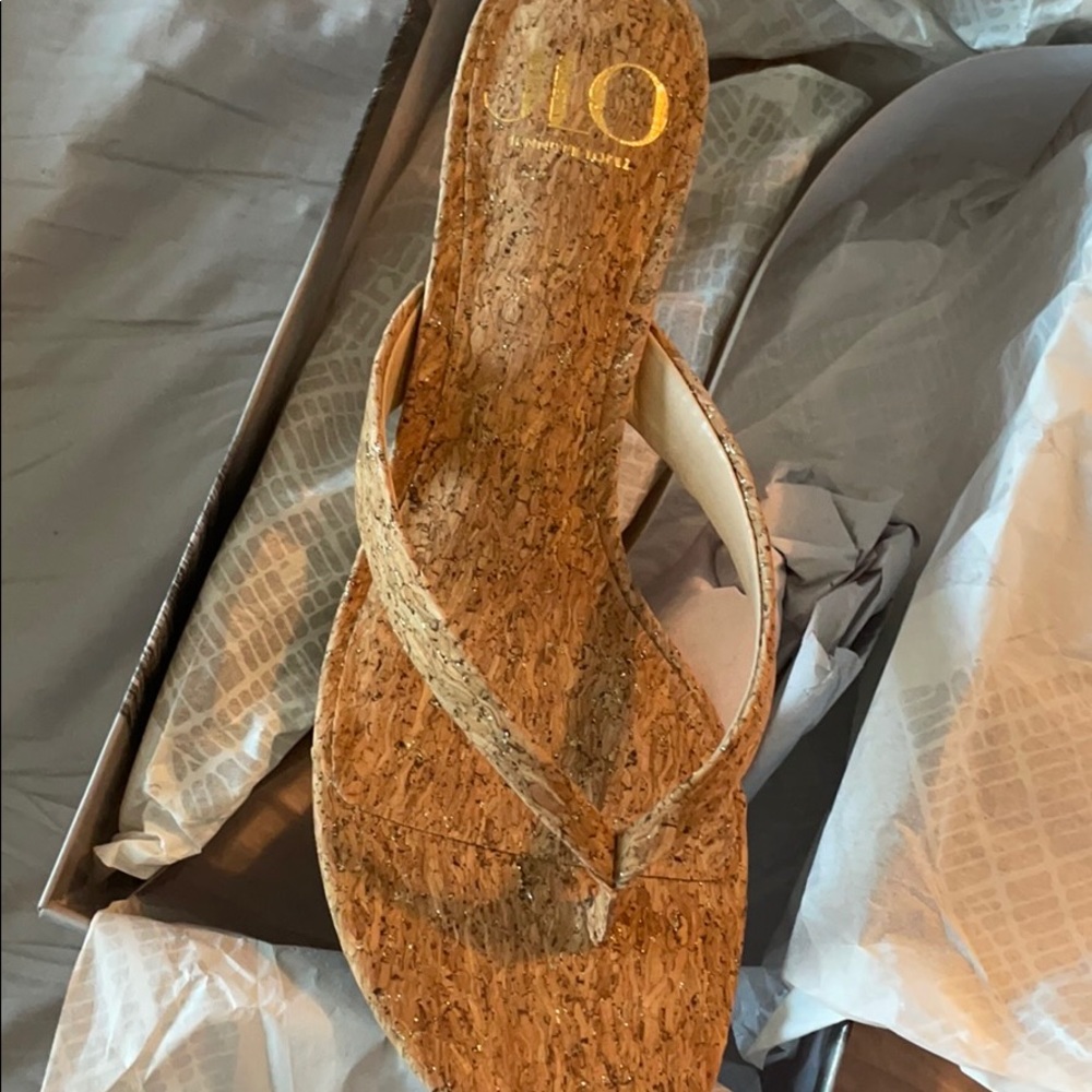 JLo Cork Sandal